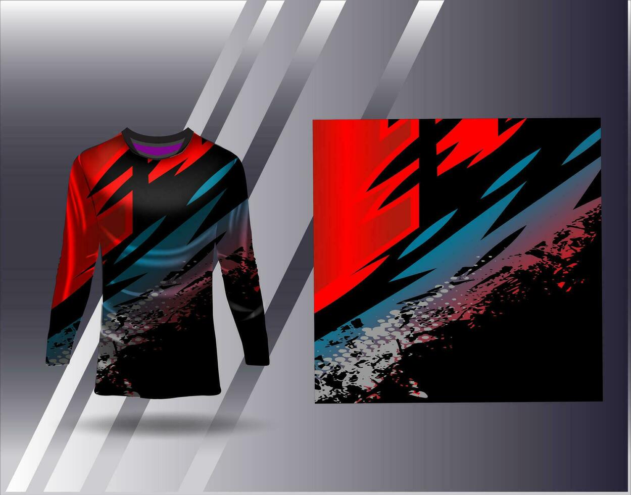 sport- Jersey en t-shirt sjabloon sport- ontwerp voor Amerikaans voetbal racing gaming Jersey vector