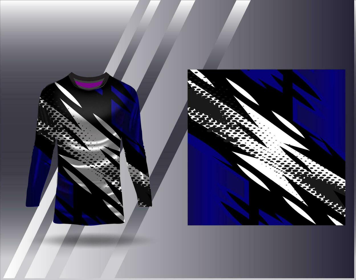 sport- Jersey en t-shirt sjabloon sport- ontwerp voor Amerikaans voetbal racing gaming Jersey vector