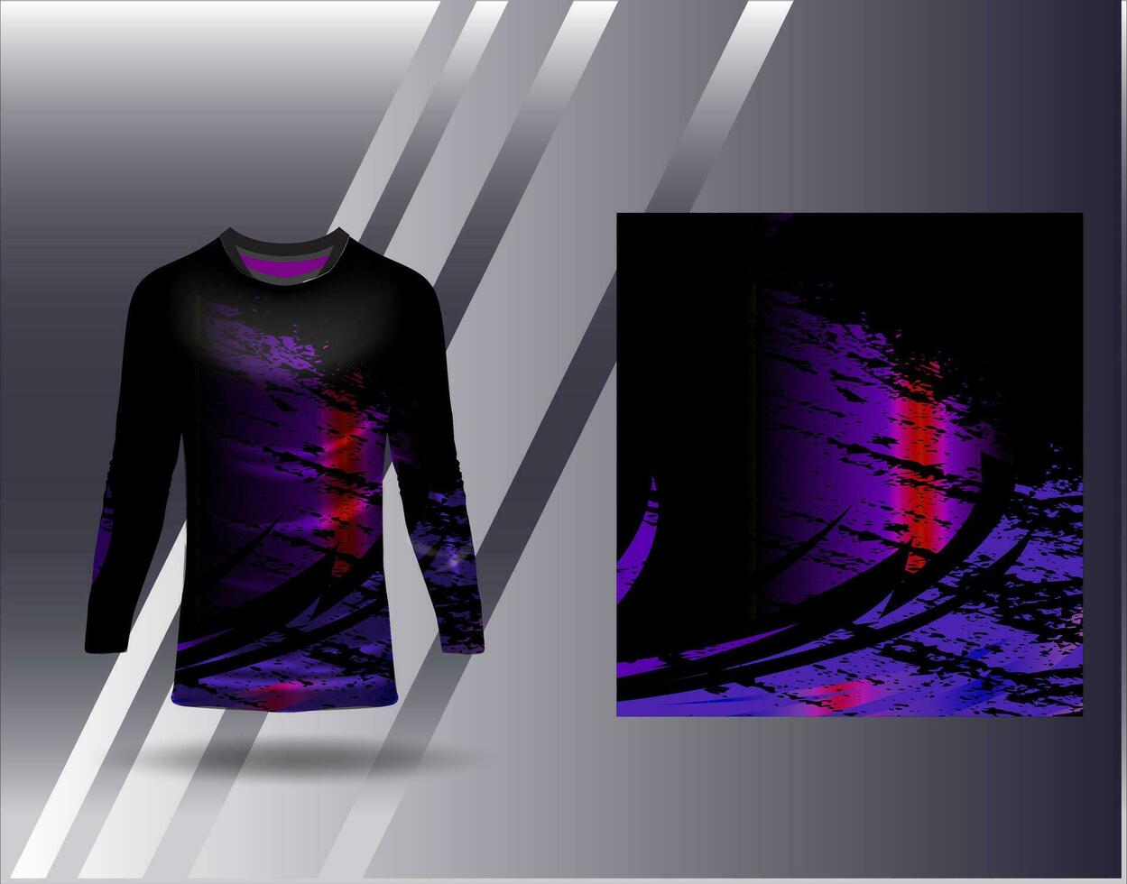 sport- Jersey en t-shirt sjabloon sport- ontwerp voor Amerikaans voetbal racing gaming Jersey vector