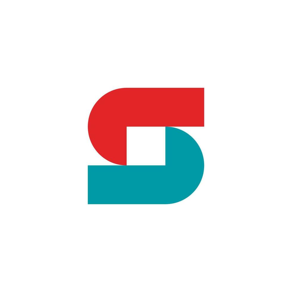 brief s logo vector sjabloon. creatief s brief eerste logo ontwerp