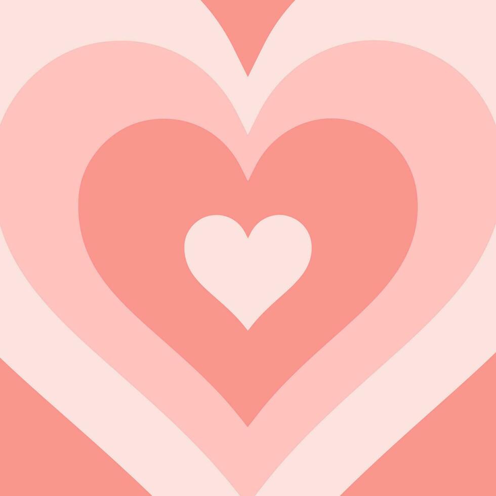 roze hart tunnel achtergrond vector