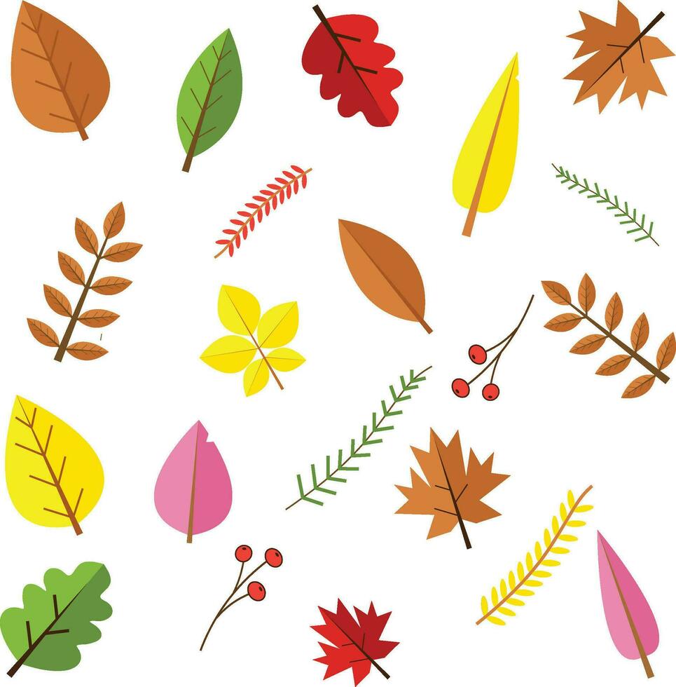 herfst vector vlak achtergrond ontwerp