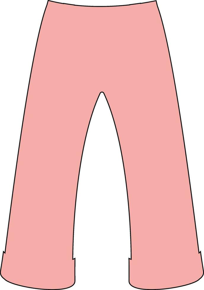 broek kleding voor decoratie en ontwerp. vector