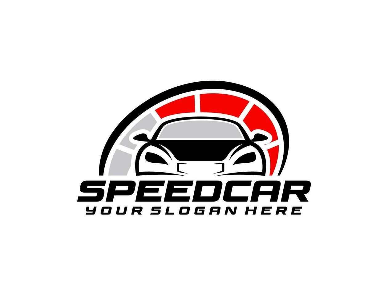 sportwagen logo ontwerp. auto, auto showroom, autodealer logo ontwerp vector