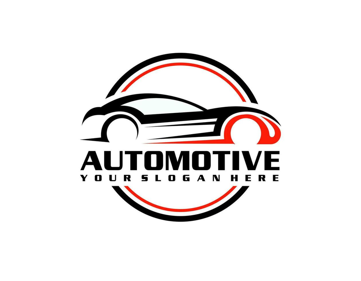 sport auto logo. auto, auto toonzaal, auto handelaar logo ontwerp vector