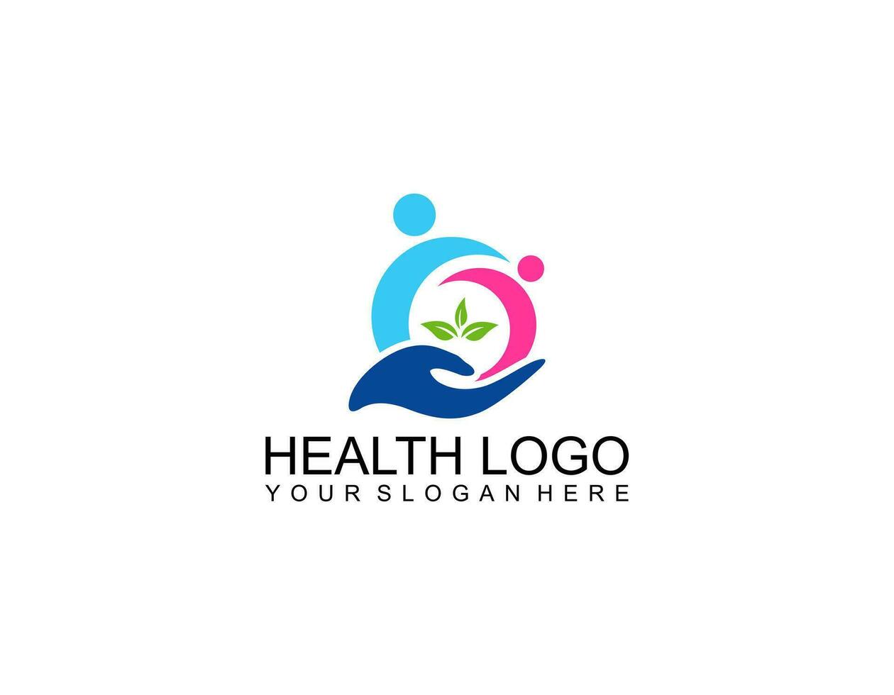 gezondheidszorg en ecologie symbolen vector