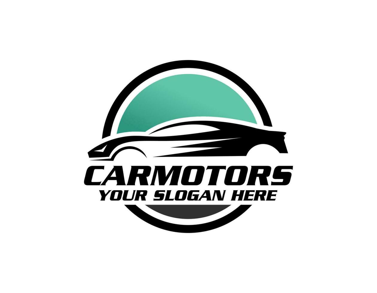 auto stijl auto logo ontwerp met concept sport- voertuig icoon silhouet Aan licht grijs achtergrond. vector illustratie.