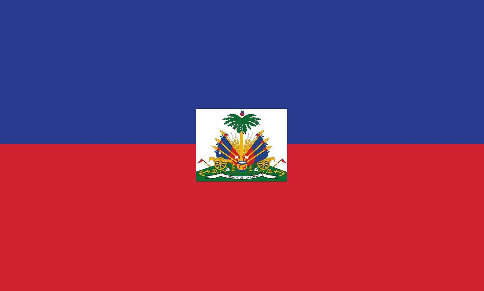 Haïti nationaal vlag.haïti vlag in de gepast verhouding vector