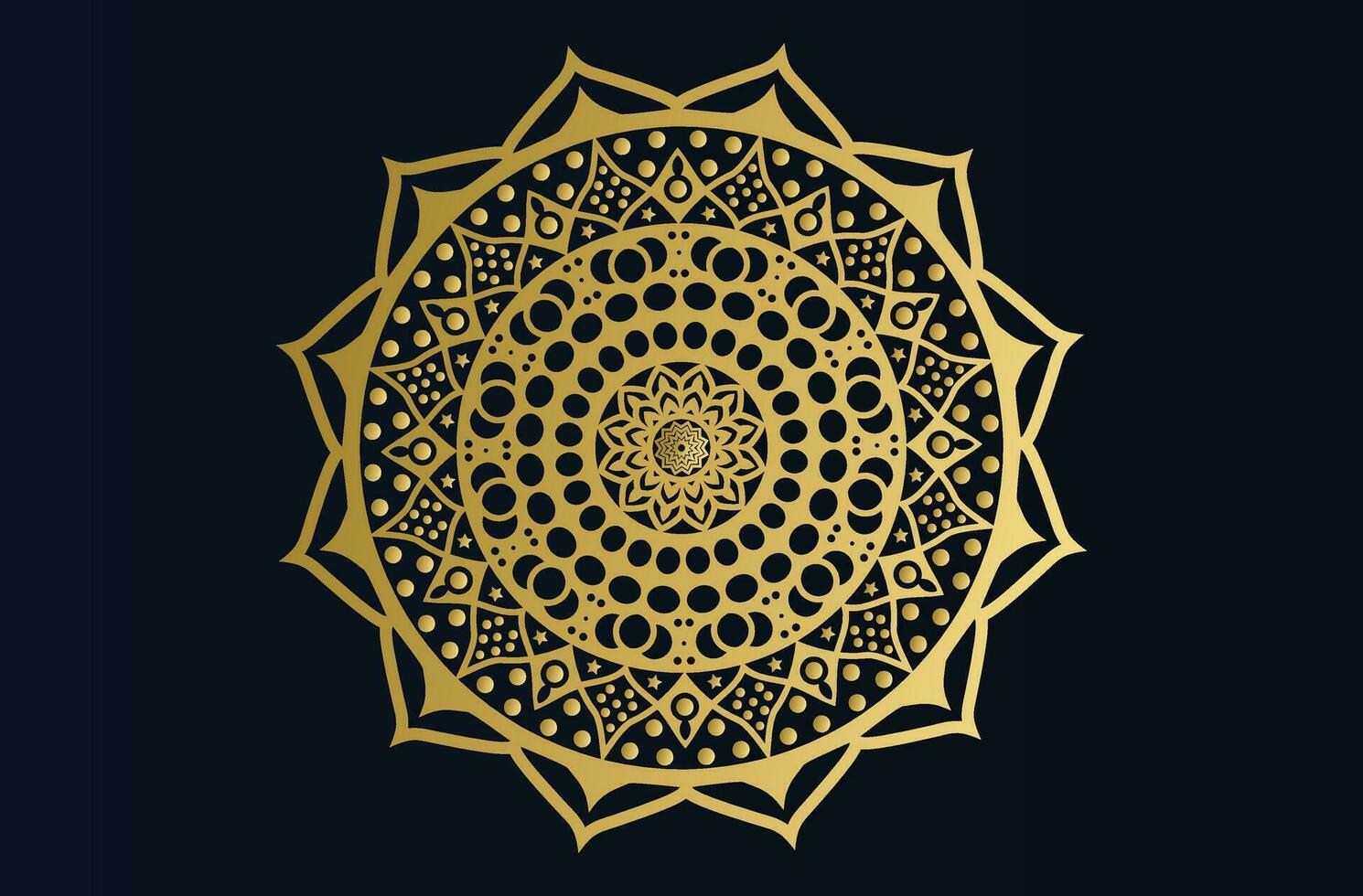 luxe sier- mandala ontwerp, mandala ontwerp, en mandala sjabloon. vector