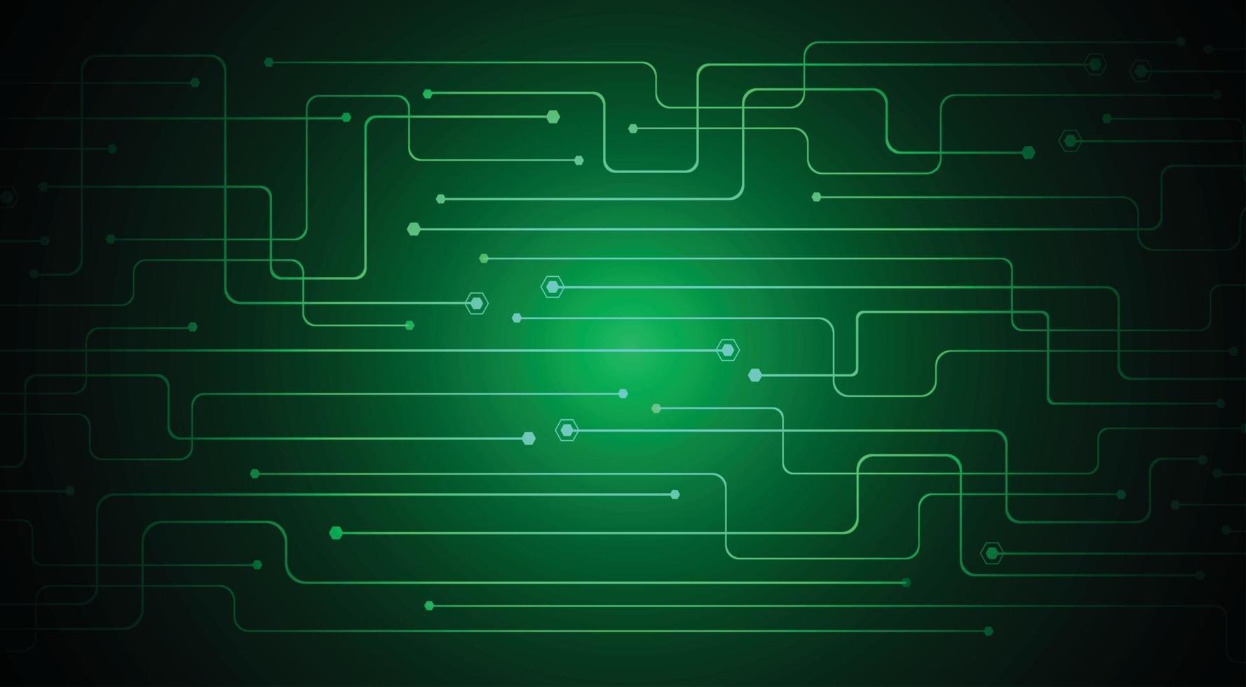 cyber circuit toekomstige technologie concept achtergrond vector