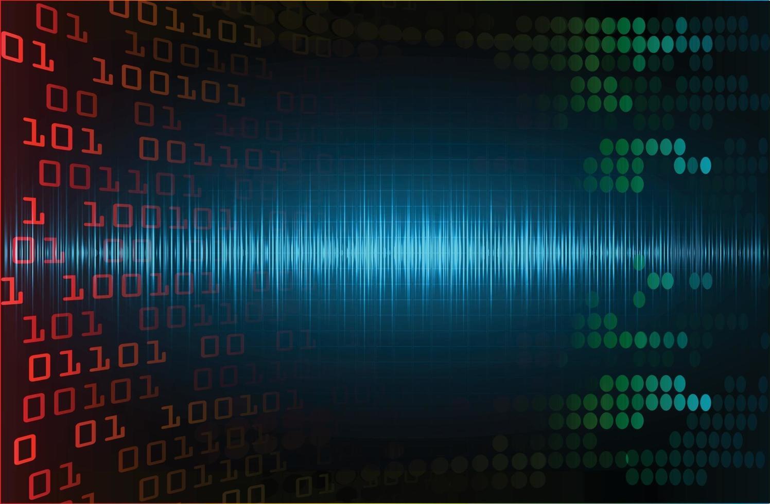 cyber circuit toekomstige technologie concept achtergrond vector