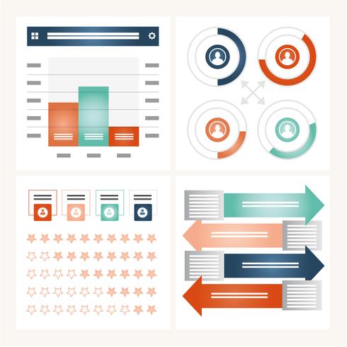 Infographic vectorillustratie vector