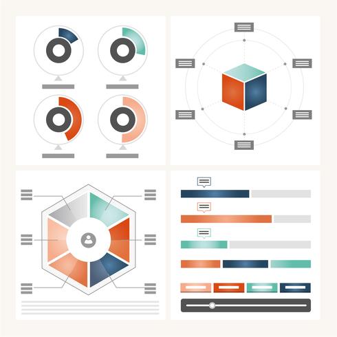 Infographic vectorillustratie vector