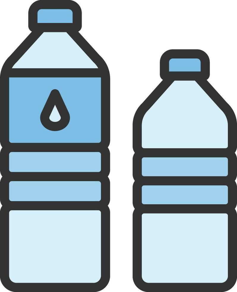 water flessen icoon afbeelding. vector