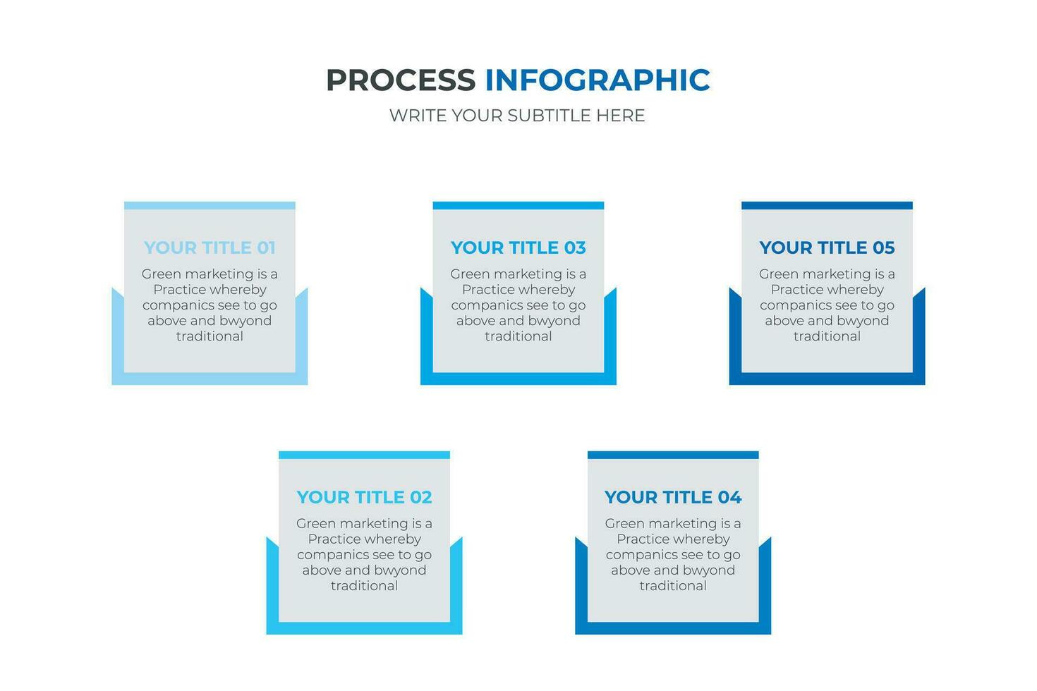 bedrijf infographics. tijdlijn ontwerp rechthoekig sjabloon met pictogrammen en 5 opties, stappen of werkwijze. vector illustratie.