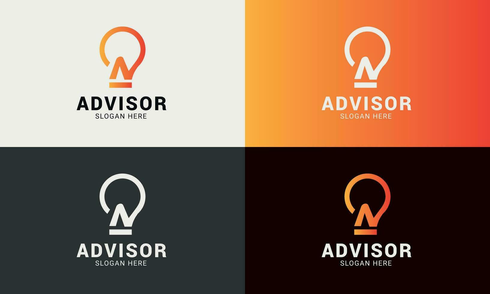 creatief modern brief logo vector