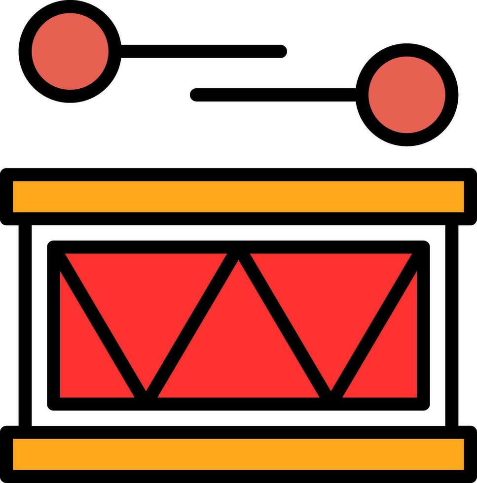 trommel vector icoon ontwerp