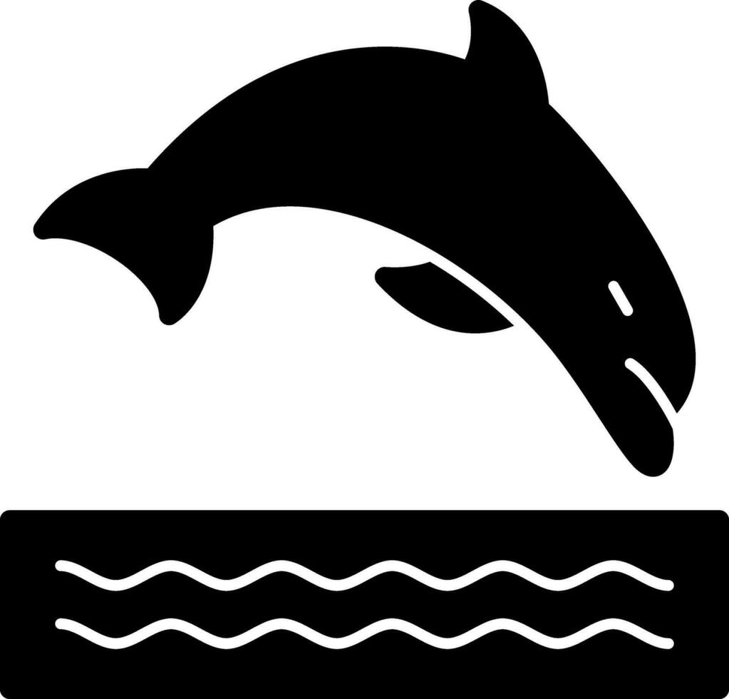 dolfijn vector icoon ontwerp