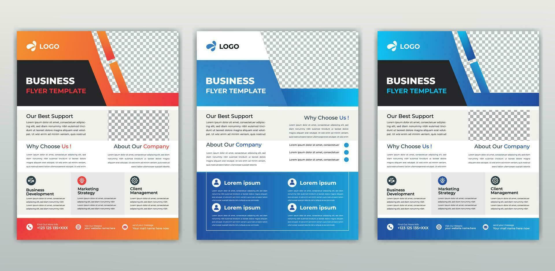 zakelijke creatief bedrijf folder sjabloon ontwerp, affiche folder brochure brochure Hoes ontwerp lay-out ruimte voor foto achtergrond, vector illustratie sjabloon in a4 grootte