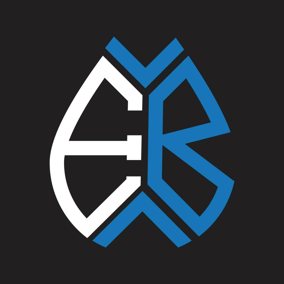 eb brief logo ontwerp.eb creatief eerste eb brief logo ontwerp. eb creatief initialen brief logo concept. vector