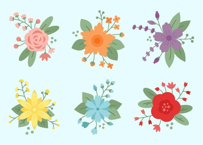 Bloem en bloemen Element Vector