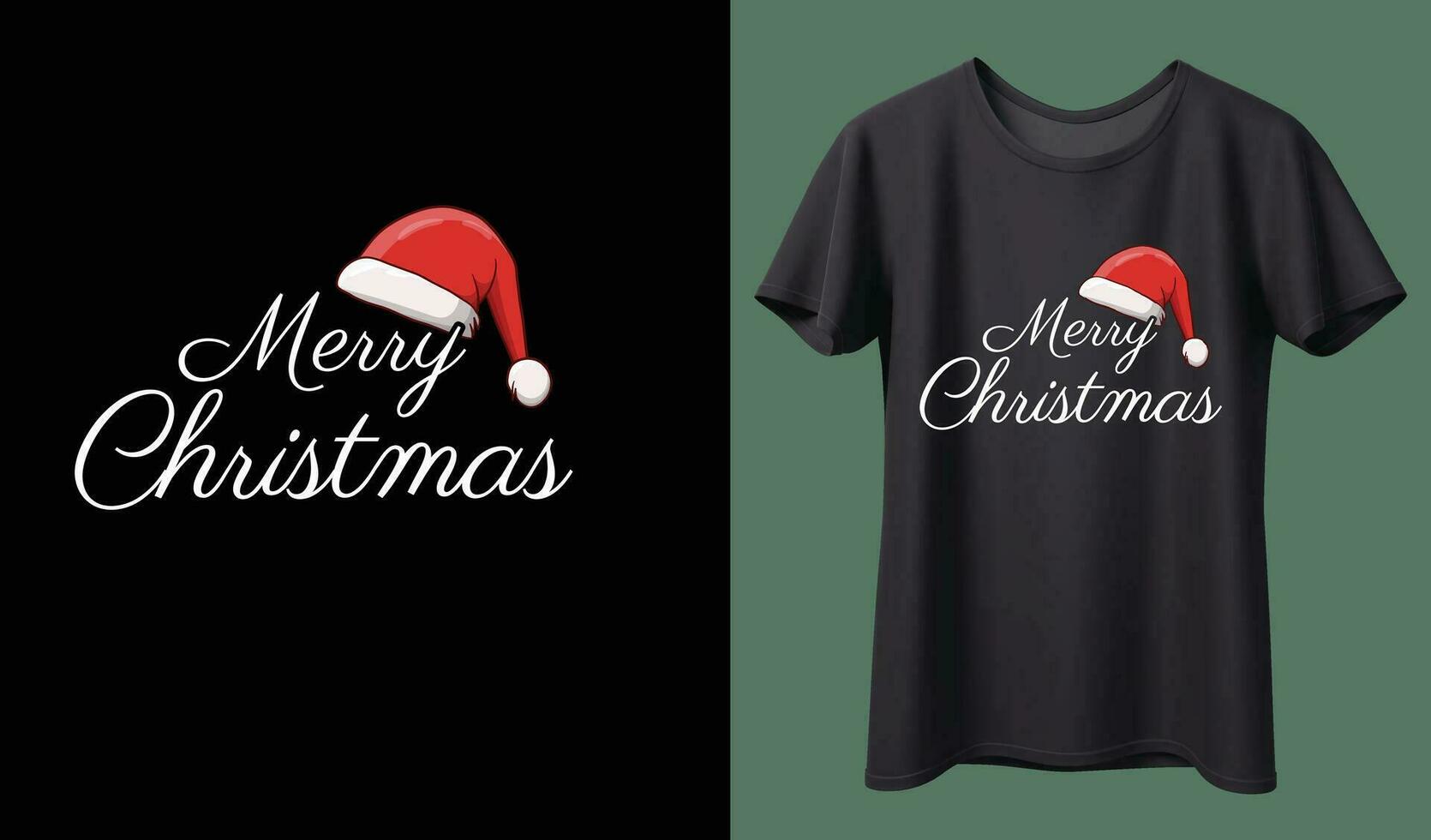 kerst t-shirt ontwerp vector