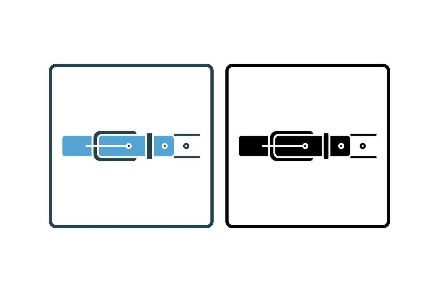 riem icoon. icoon verwant naar kleren. geschikt voor web plaats ontwerp, app, gebruiker interfaces. solide icoon stijl. gemakkelijk vector ontwerp bewerkbare