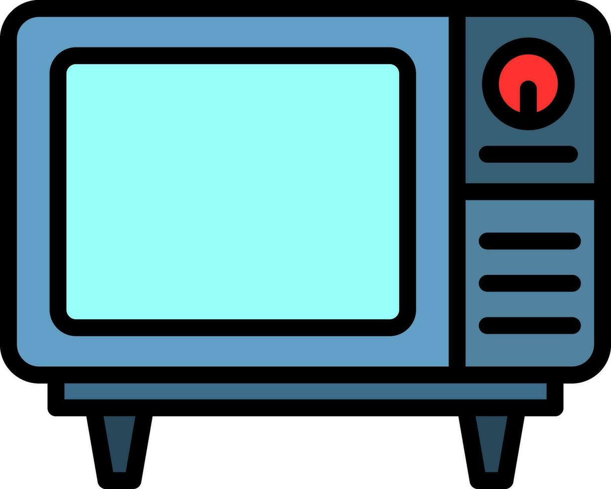 televisie vector icoon ontwerp