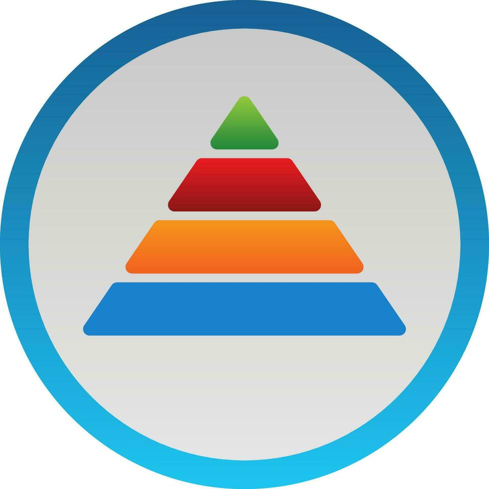 piramide vector icoon ontwerp