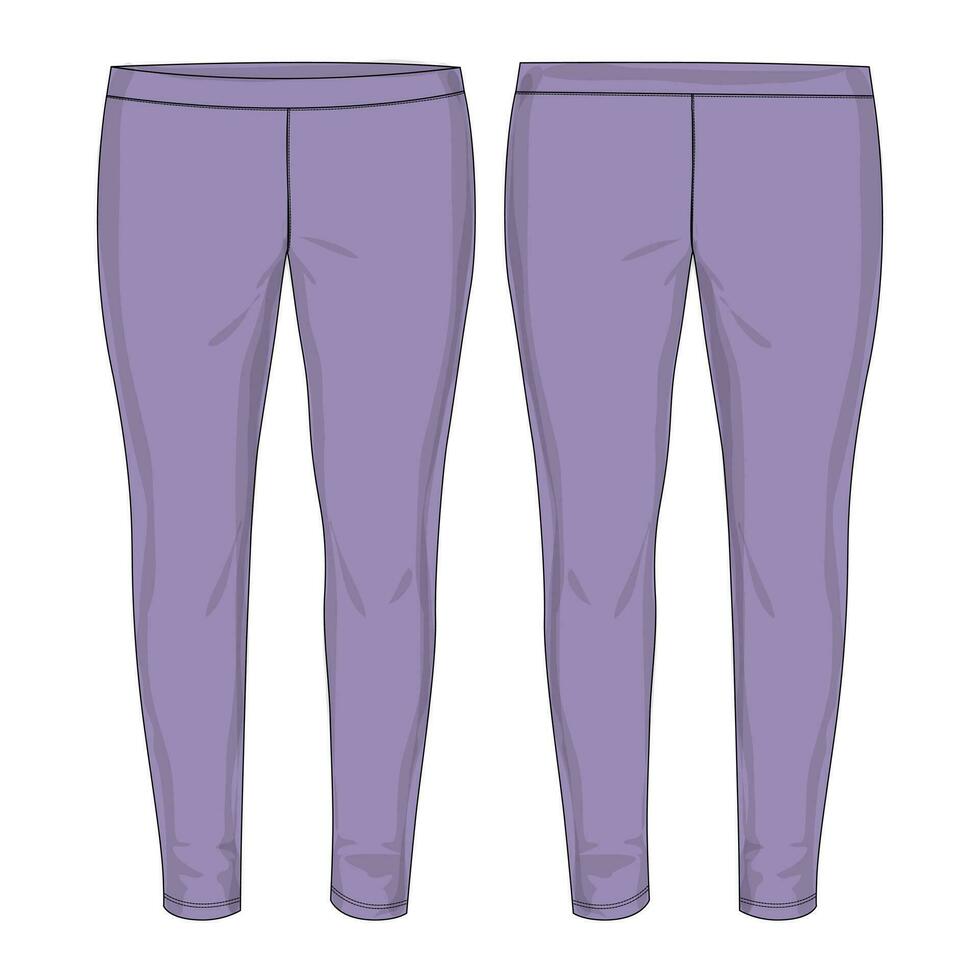 leggings vector illustratie sjabloon voor Dames