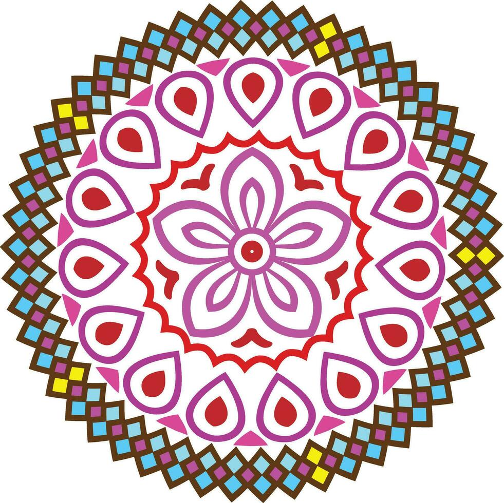 mandala ornament ontwerp in vector