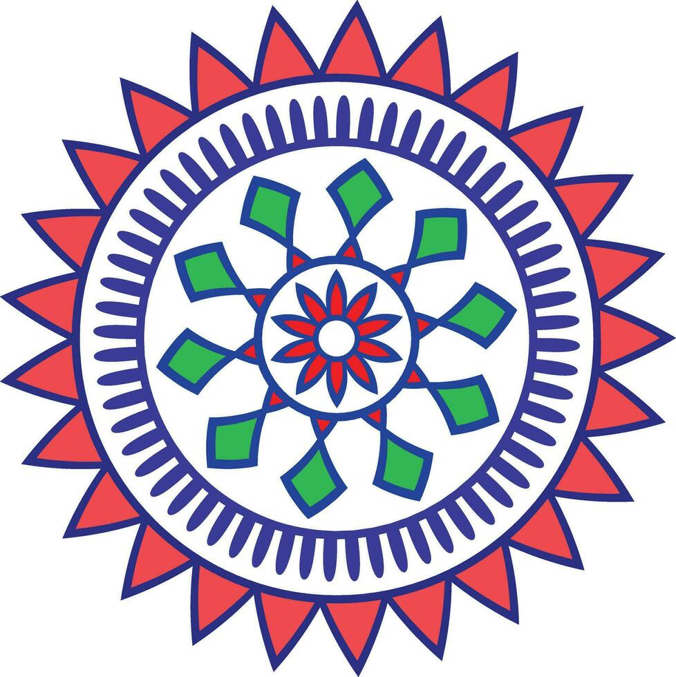 mandala ornament ontwerp in vector