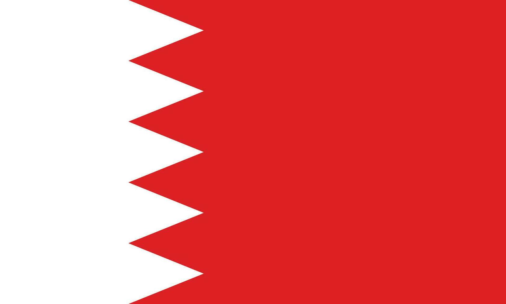 vlag van bahrein. Bahrein vlag vector. vector