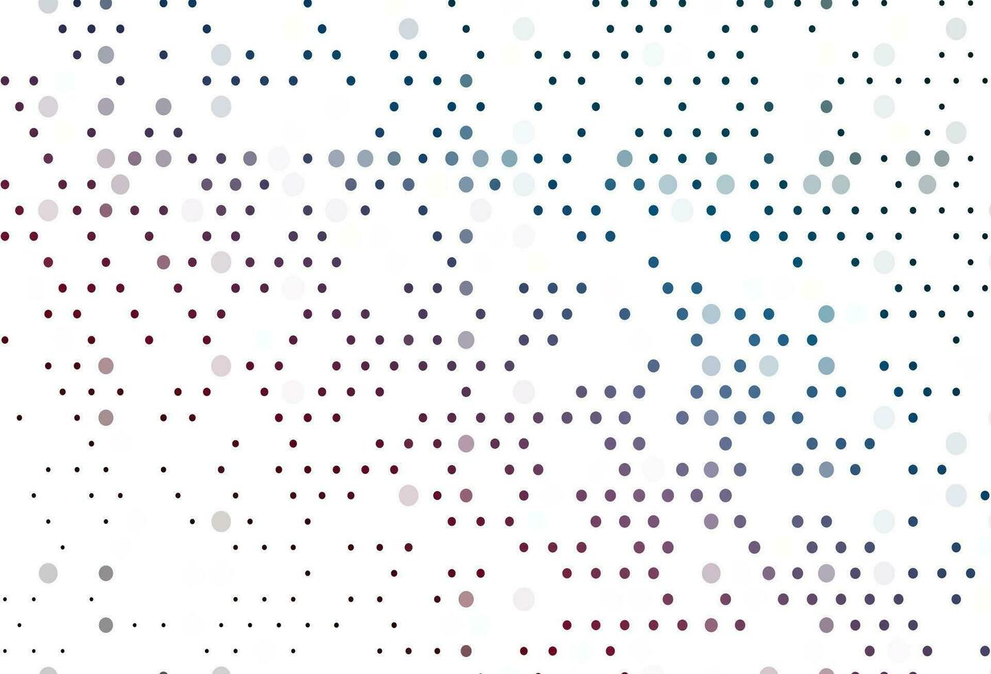 lichtblauw, rood vector sjabloon met cirkels.