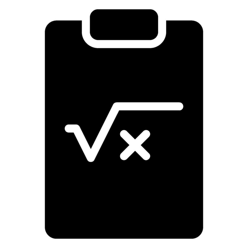 klembord glyph-pictogram vector