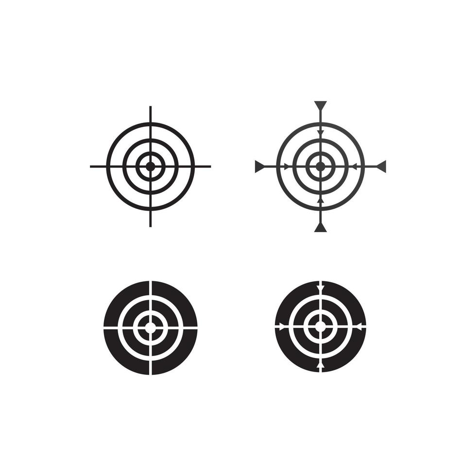 pistool logo en leger soldaat sniper shot vector ontwerp illustratie militair schot revolver