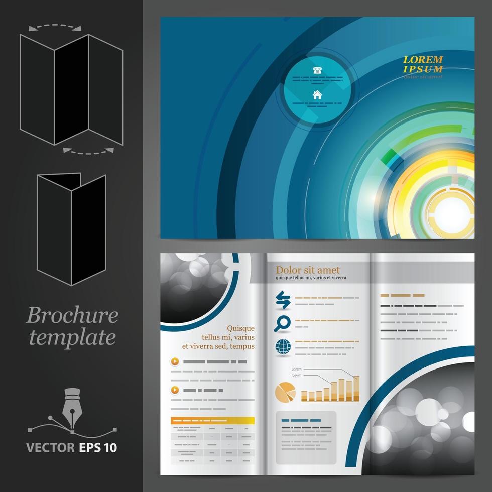 brochure sjabloon vector ontwerp