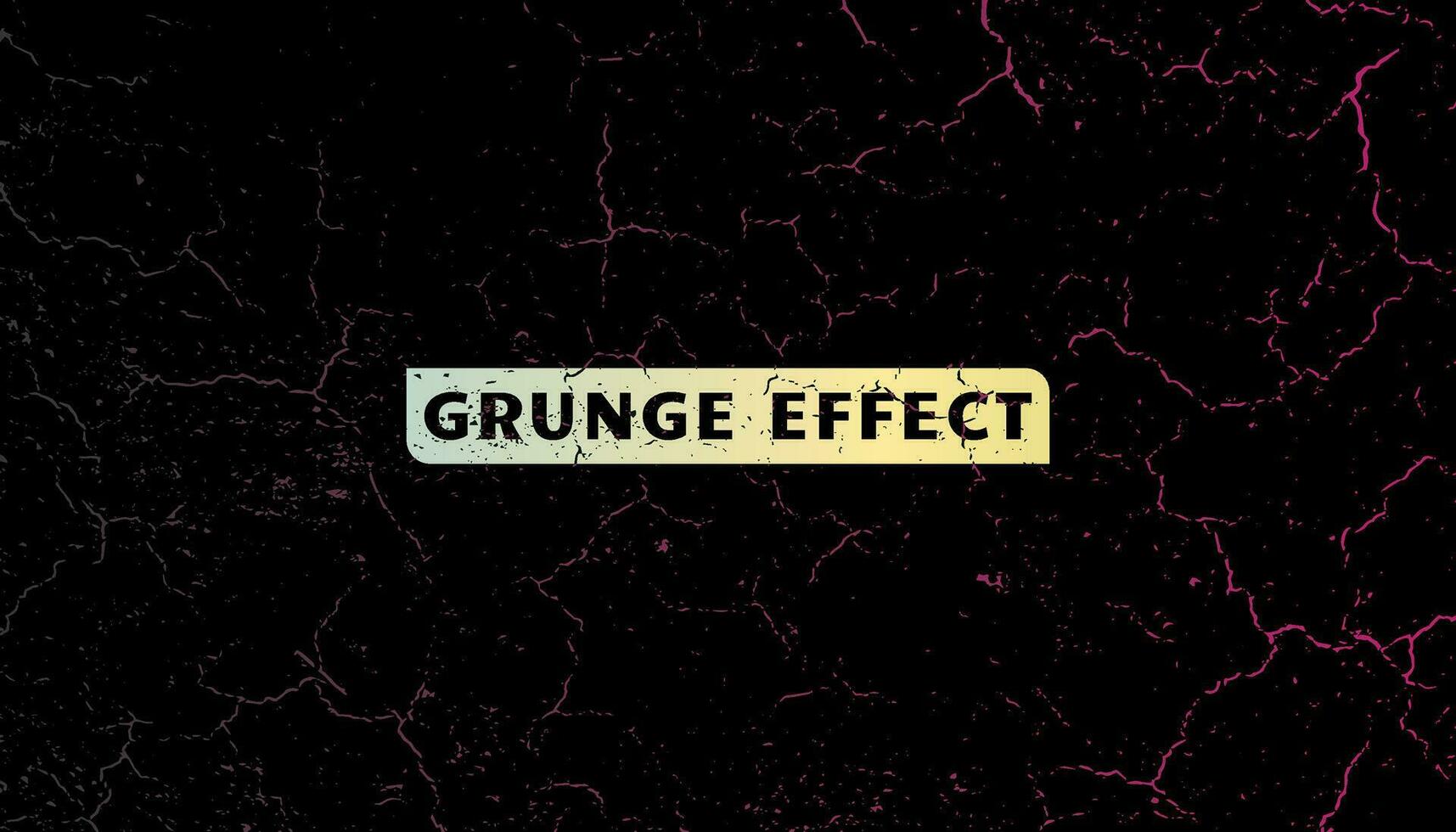 rood grunge effect Aan zwart achtergrond vector