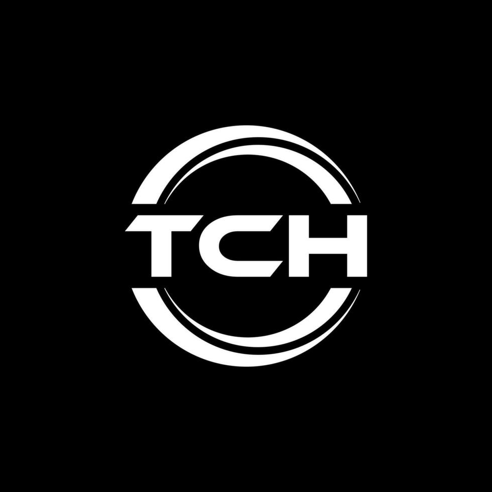 tch logo ontwerp, inspiratie voor een uniek identiteit. modern elegantie en creatief ontwerp. watermerk uw succes met de opvallend deze logo. vector