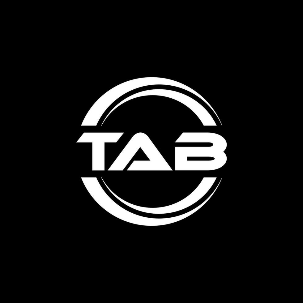 tab logo ontwerp, inspiratie voor een uniek identiteit. modern elegantie en creatief ontwerp. watermerk uw succes met de opvallend deze logo. vector