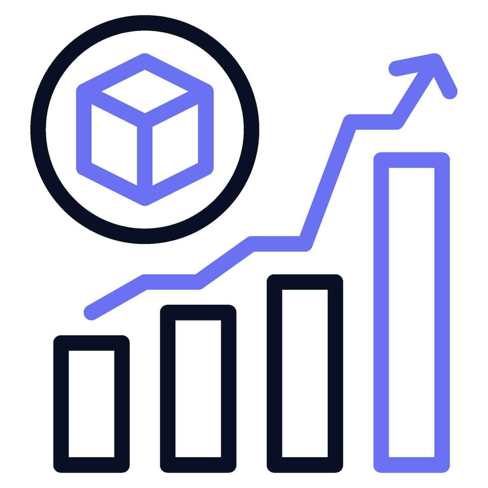 token economie icoon vector