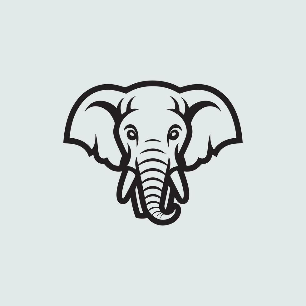 olifant icoon ontwerp vector