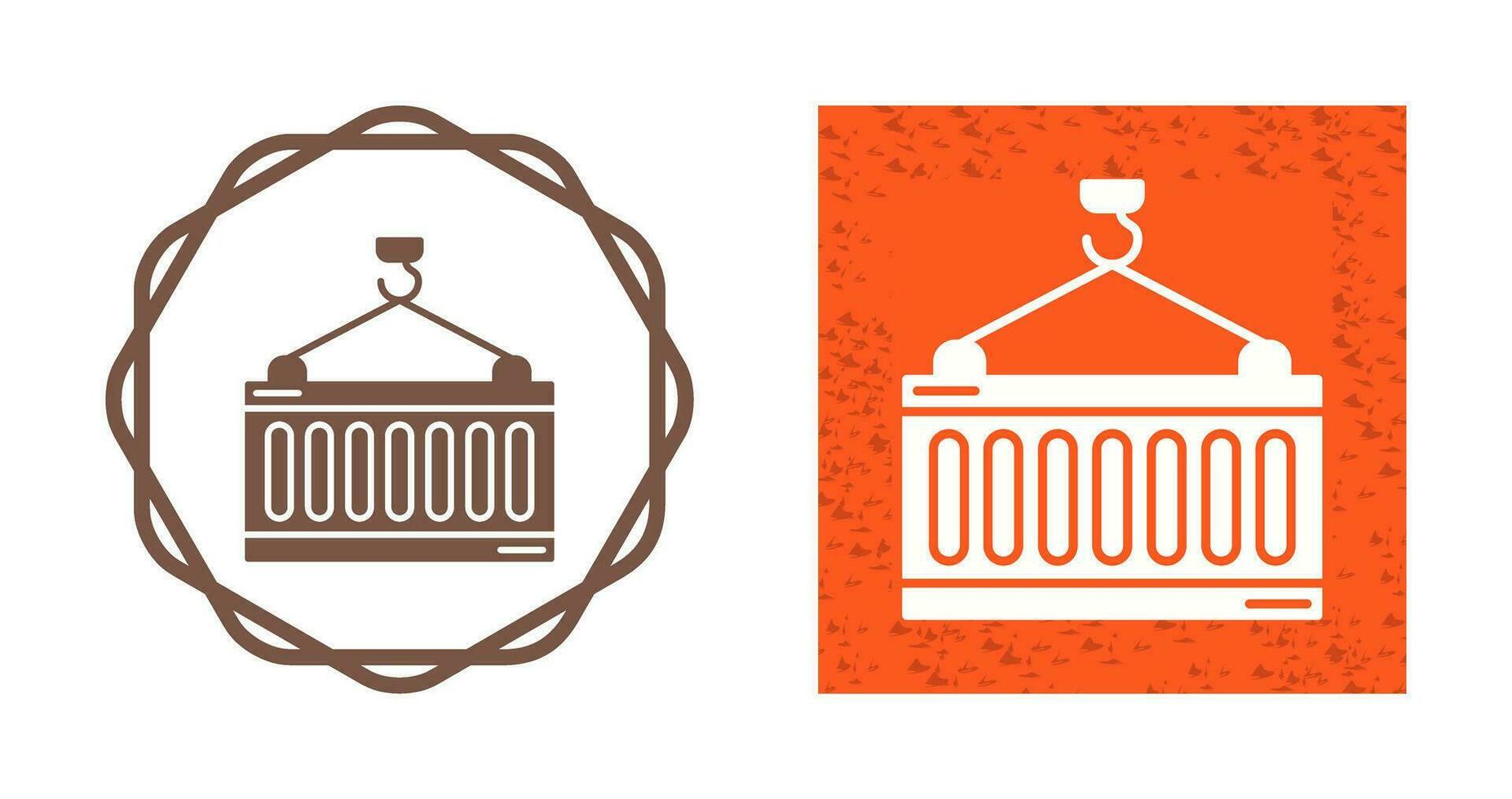 container vector pictogram