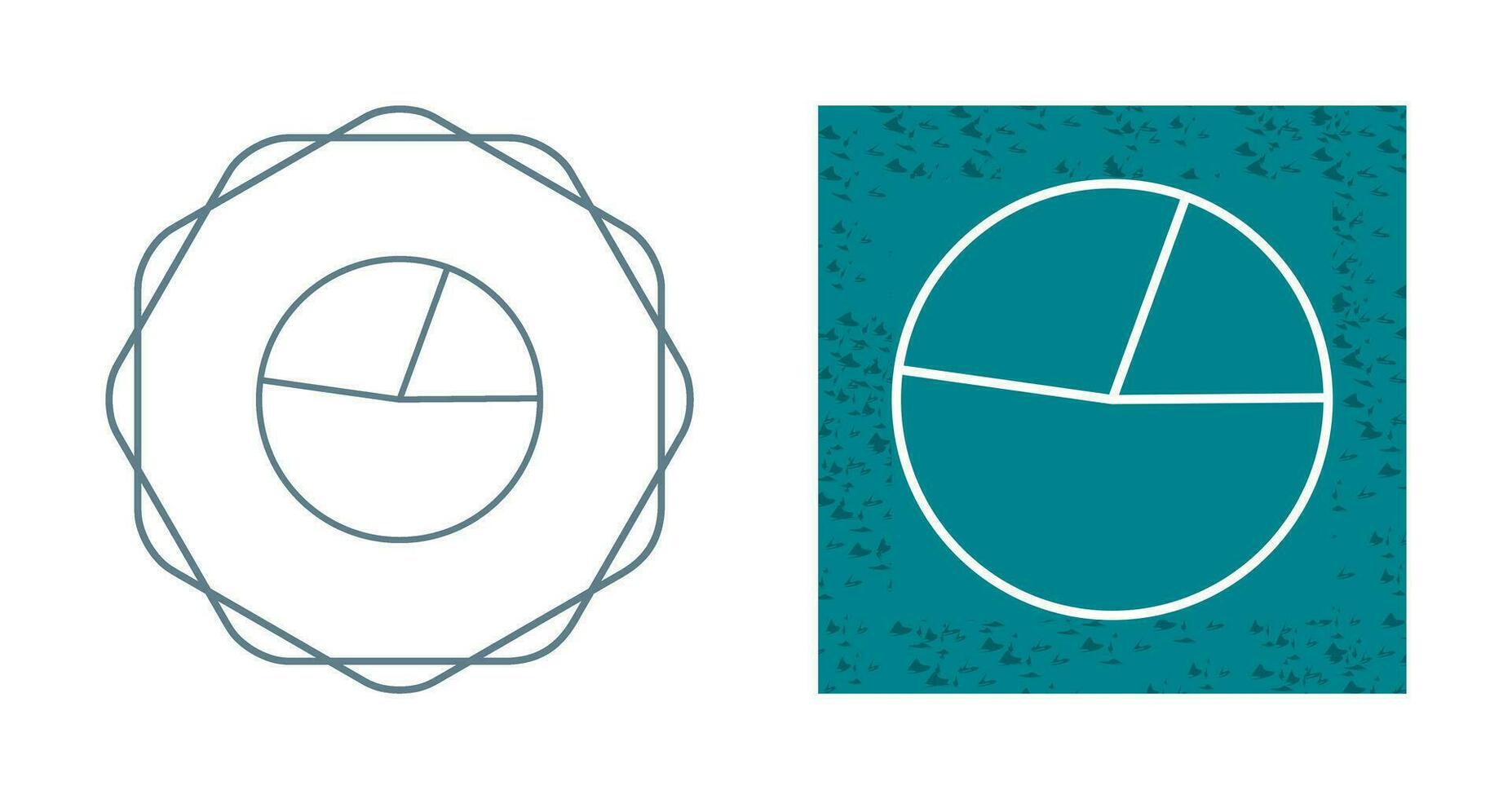 cirkeldiagram vector pictogram