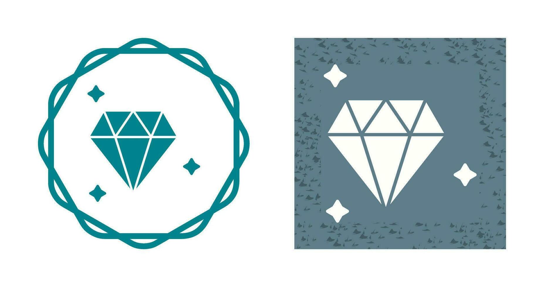 diamant vector pictogram