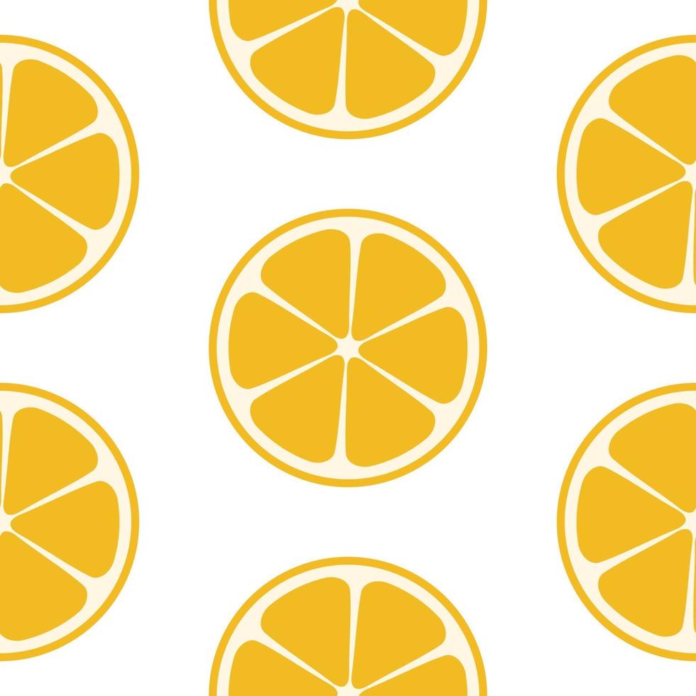 abstracte citrus naadloze patroon achtergrond vectorillustratie vector