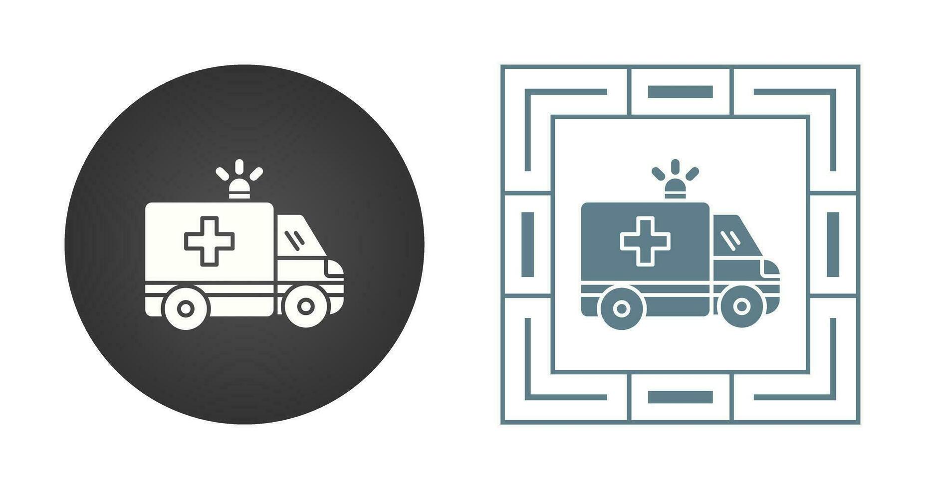 ambulance vector pictogram