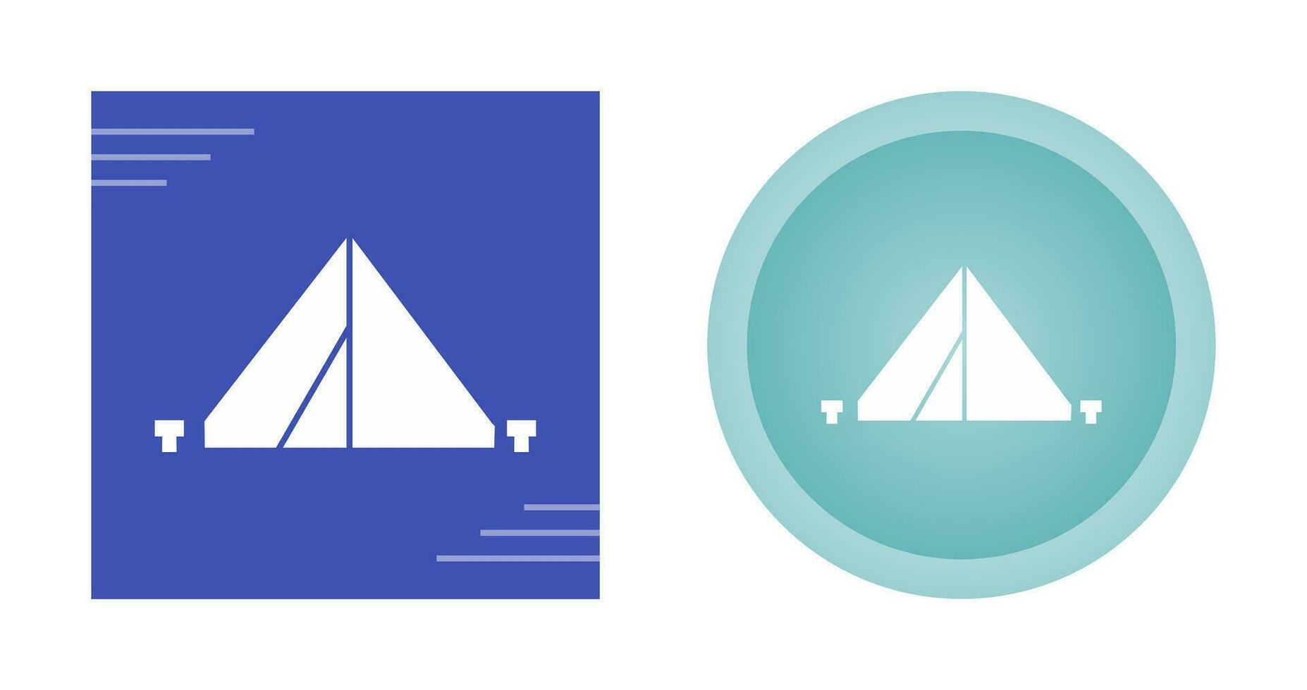 tent vector pictogram