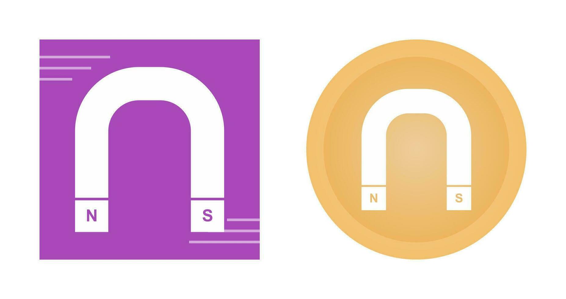 magneet vector pictogram