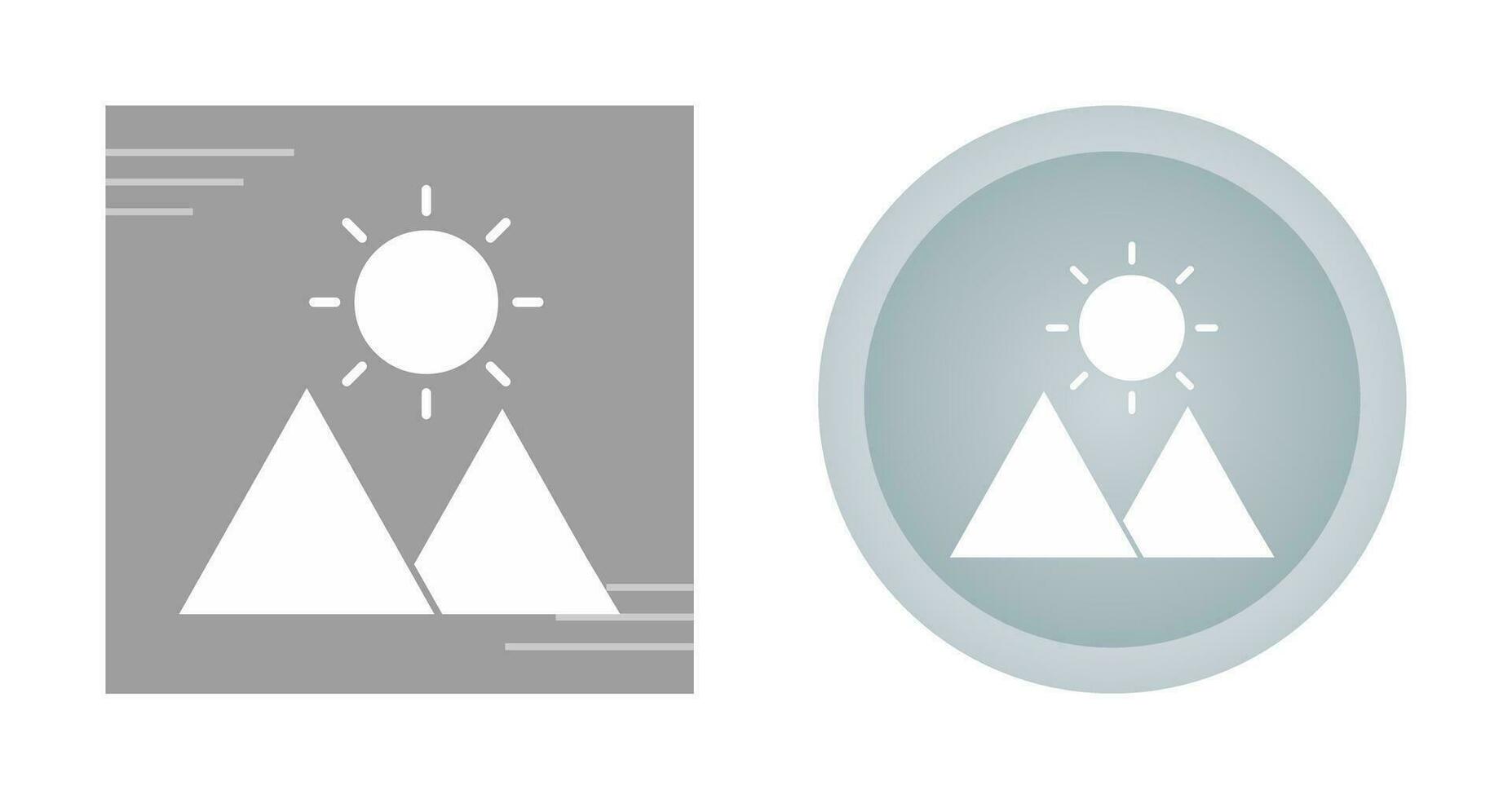 zonnig weer vector pictogram